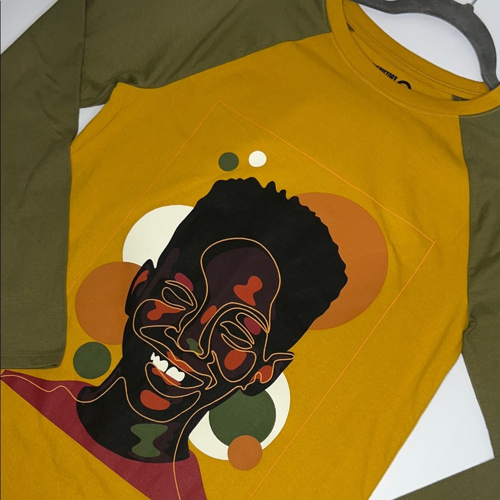 NWT - Boys Yellow Black History Month T-Shirt - Picture 4 of 7